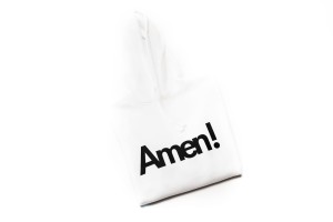 AMEN!_white_hoodie.JPG , odzież chrześcijańska, bluza chrzescijanska, bluza chrześcijańska, bluza z siglum, bluza z kapturem, bluza Hope, hopeclothes, bluza Amen!, bluza BASIC, bluza z siglum,