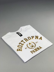 Roztropna_panna_white, tshirt chrześcijański, koszulka chrześcijańska, Christian streetwear, biała koszulka, koszulka z nadrukiem, koszulka roztropna panna, Urban preacher, hopeclothes, Hope,