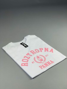 Roztropna_panna_white, tshirt chrześcijański, koszulka chrześcijańska, Christian streetwear, biała koszulka, koszulka z nadrukiem, koszulka roztropna panna, Urban preacher, hopeclothes, Hope,
